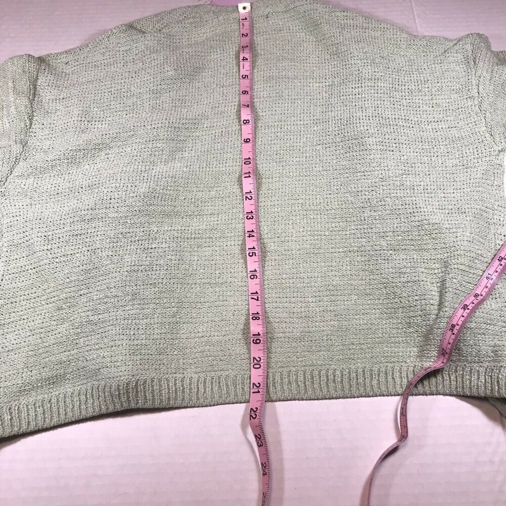 Wild Fable Womens Size XS Sweater Cardigan Open Front Knit Light Green New - Picture 11 of 11